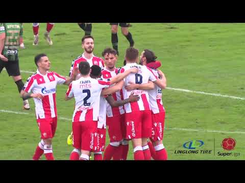 FK Zeleznicar Pancevo 1-2 FK Crvena Zvezda Belgrad :: Resumos :: Videos 