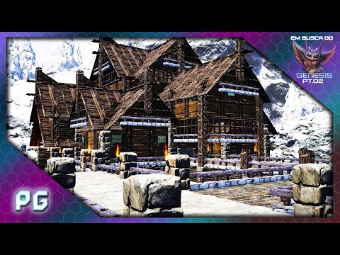 Nossa Base No Gelo & Domando X-Yutiranus! [ARK - EM BUSCA DO GENESIS PT2] #63