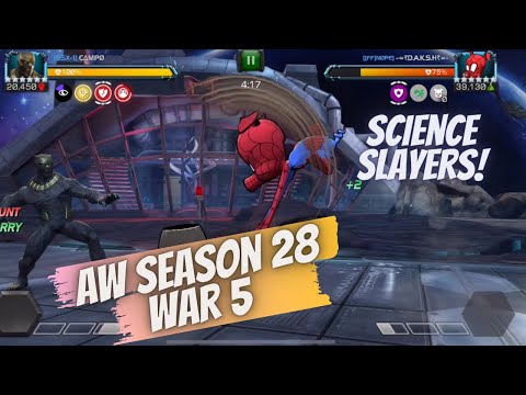 Alliance War Season 28, War 5. SSx-1. Elsa, KM, Apoc - Marvel Contest of Champions