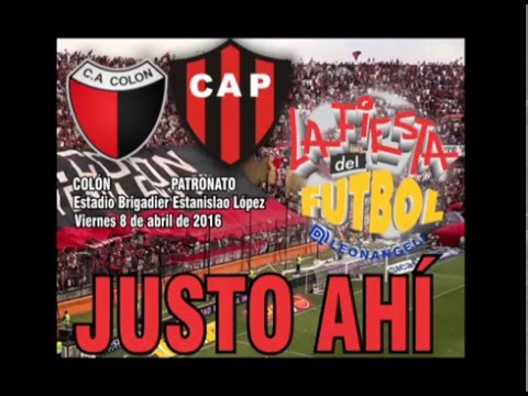 COLÓN 2   PATRONATO 2 (FECHA 10) EL GOL DE DONOSO PARA PATRONATO