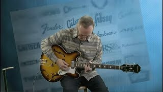 Video thumbnail for 1965 Epiphone Riviera GE Smith Owned Mini Humbuckers Original by Lawman Guitars