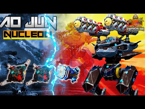 War Robots Ao Jun NUCLEON Gameplay With Legendary Pilot Alika Renner | WR Nucleon AO JUN Gameplay 🔥