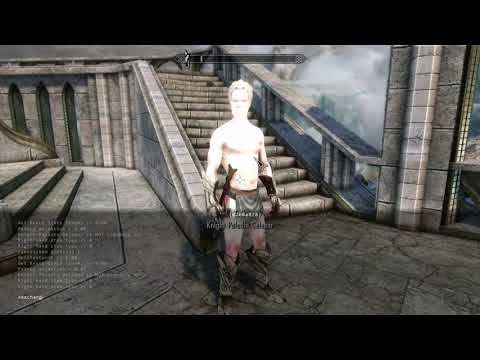 The last female snow elf girl in Tamriel found. | Skyrim Anniversary Edition