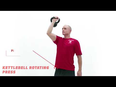 Arm Stopper Kettlebell Rotating Press • Rock Your Resolutions Workout | 24 Hour Fitness