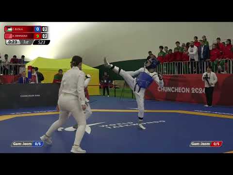 523 Round of 16 Women  55kg JOR Z  BUSILA MAR A  DEHHAOUI