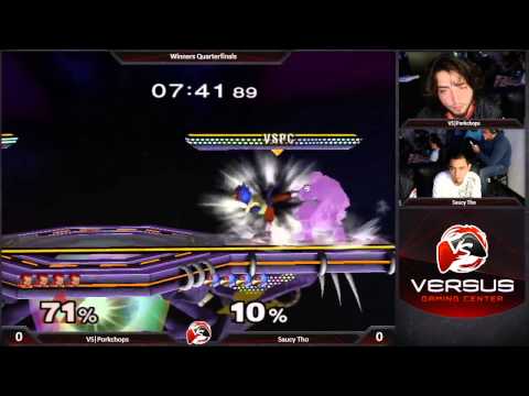 VS Weekly 05/07/15 - Winners - R4 - VS|Porkchops (Falco) vs SaucyTho (C. Falcon/Ganon)
