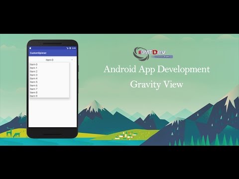 Android Studio Tutorial Custom Spinner