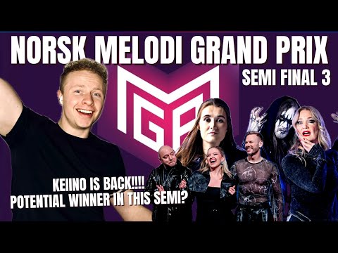 FIRST REACTION TO MGP 2024 SEMI 3 🇳🇴 (KEiiNO, Miia, and more)