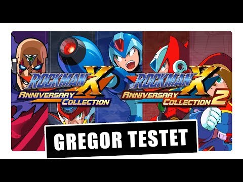 Gregor testet die Mega Man X Legacy Collection 1 & 2 auf PS4 (Review / Test)