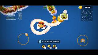 .wildspike.wormszones I 2 kill the king and trick of kill snake game #wormszone #zonegamers #zone