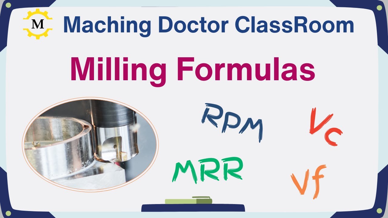 Basic Milling Formulas - Machining Doctor