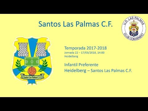2017/2018 - Heidelberg - Santos Infantil Preferente - 20180317