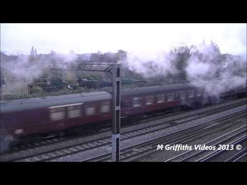 (HD) 44871 & 45407 'The Lancashire Fusilier', South Kenton, 30/11/2013.