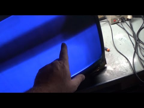 25" K7000 Arcade Monitor Chassis Repair - "Very Blurry Image," Cracked Flyback, Bad C204