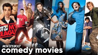 Top 10 Best COMEDY Movies Evermade by Hollywood | Comedy Movies in Hindi & English | Moviesbolt