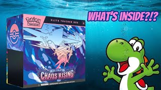 Let’s check out the Chaos rising ETB! Pokemon