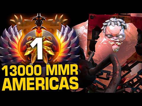 TOP 1 MMR AMERICAS — 13000 MMR WISPER PUDGE | Pudge Official