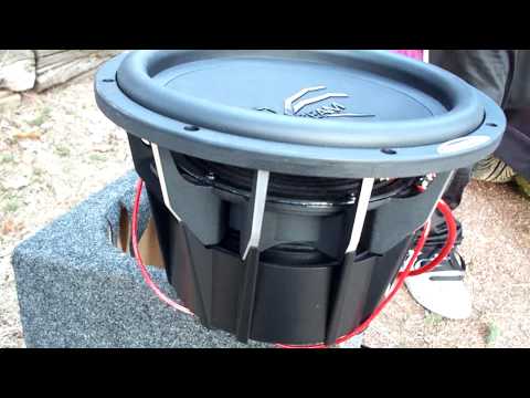 SoundStream T5 12'' Subwoofer out of the box