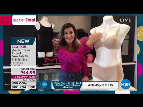 Maidenform 2pack One Fab Fit TShirt Bra