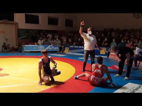 11.09.2021 RWG vs TSV Gailbach - 66kg Freistil: Bayram Shaban vs Nico Tauber