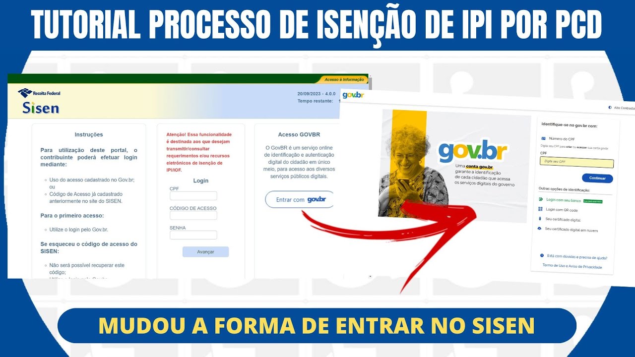 PASSO A PASSO PARA SOLICITAR ISENÇÃO DE IPI POR PCD 2024