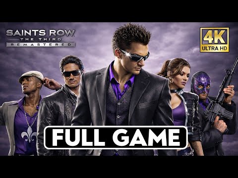 Saints Row The Third Remastered Gameplay Walkthrough FULL GAME [4K 60FPS]