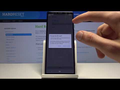How to Format SD Card on SONY Xperia 1 – Erase External Storage