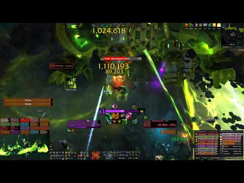 Illumina vs Garothi Worldbreaker ( Mythic Antorus ) - Havoc DH PoV