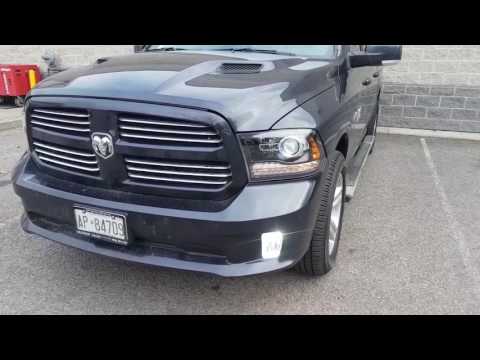 2017 DODGE RAM LED HEADLIGHT AND FOG LIGHT CONVERSION