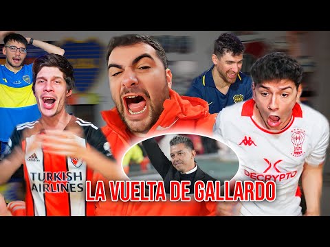 RIVER vs HURACAN EL RETORNO DEL REY GALLARDOOOOO | Reacciones de Amigos | Liga Argentina 2024