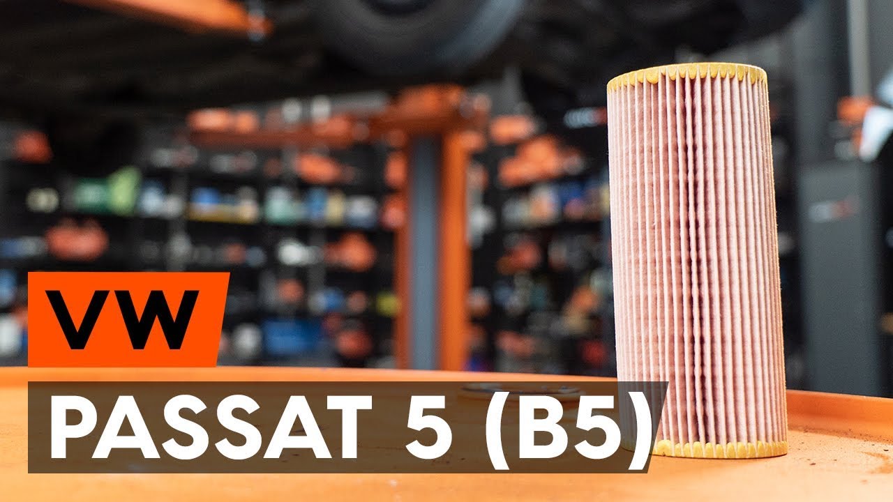 Udskift motorolie og filter - VW Passat B5 Variant diesel | Brugeranvisning