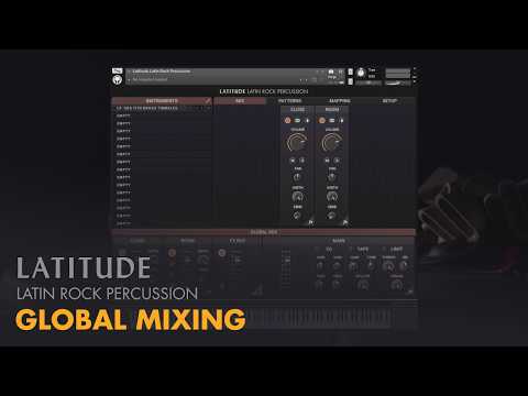Video for Latitude Latin Rock Percussion - Global Mixing