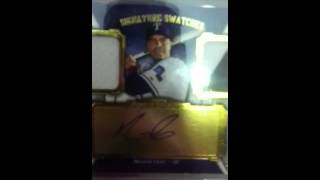 Topps museum collection Nelson cruz autograph jersey card