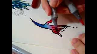 Copic gradation