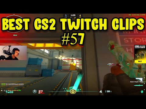 BEST CS2 CLIPS #57 | CS2 BEST TWITCH HIGHLIGHTS