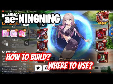 ae-NINGNING - How To Build, First Impressions, Where to Use - Epic Seven x aespa