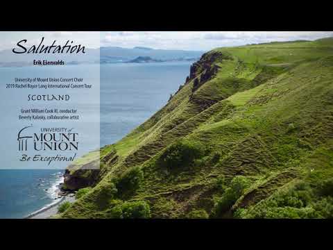 Salutation - Mount Union Concert Choir