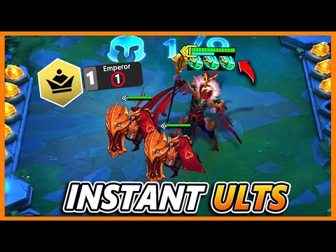 *INSTANT ULTS* AZIR IS 3 CHAMPIONS IN ONE (WARLORD TEAMCOMP)- BunnyFuFuu | Teamfight Tactics | SET 4