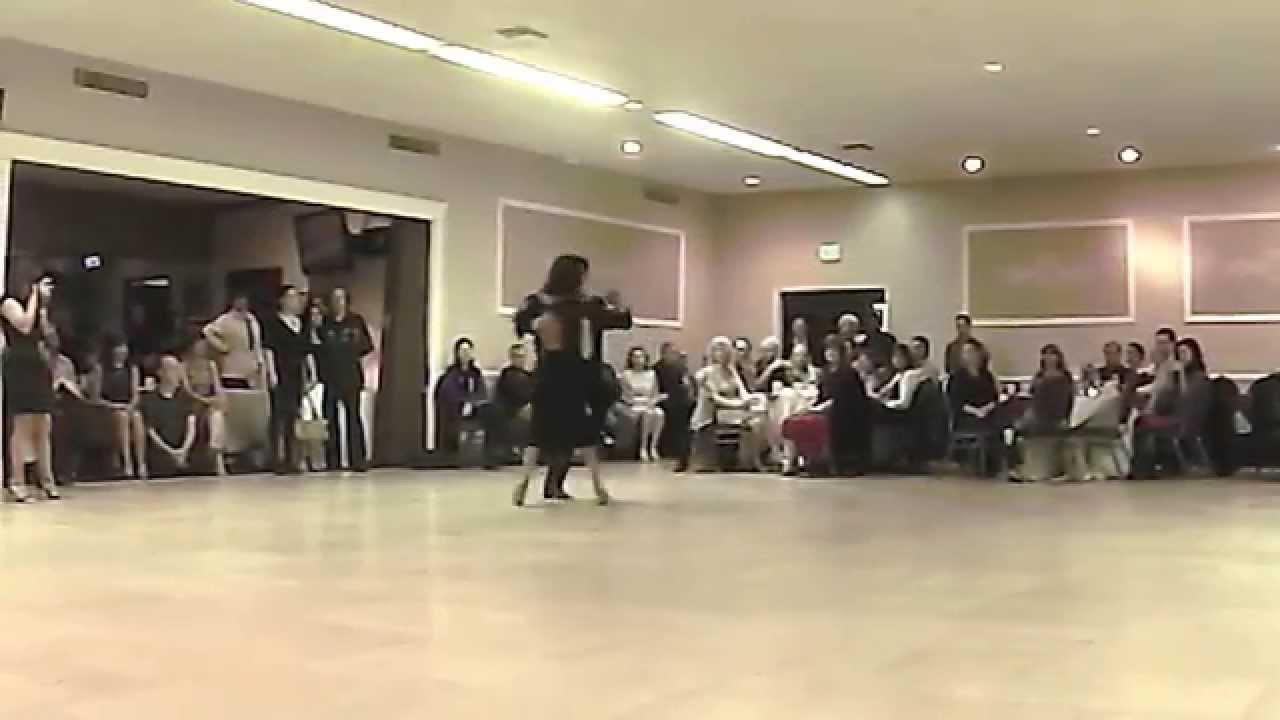 Argentine Tango Performance by  2013 World Finalist Tomas Galvan & Gimena Hererra in LAX