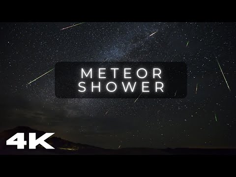 Perseid Meteor Shower | 4K Cinematic Drone Footage | August 2021