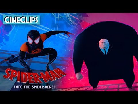 Spider-Man Vs. Kingpin Final Fight | Spider-Man: Into The Spider-Verse | CineStream | With Captions