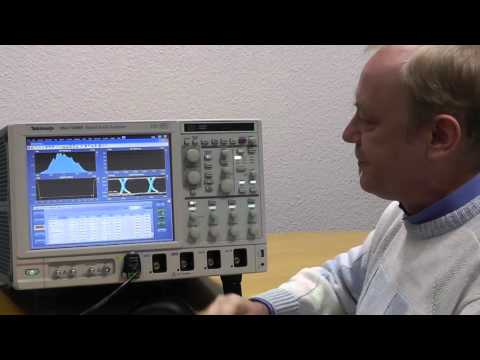 Bernhard Schmidt Peltzer talks about jitter measurement (German)