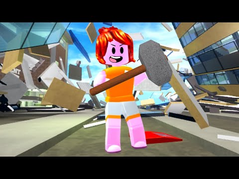 Roblox destroy a city...