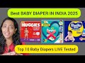 I Tested 10 Baby Diapers Best BABY DIAPER IN INDIA ️Honest Review Bestbabydiaper