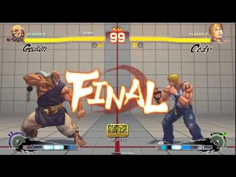 [SSFIVAE] Angerbot5k (Gouken) Vs. OldManTito (Cody) - 8-25-12