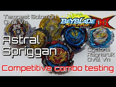 NEW Astral Spriggan VS other competitive combos | Beyblade Burst Dynamite Battle 戰鬥陀螺 星際巨神