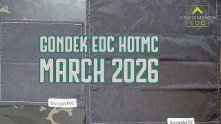 March 2026: Gondek EDC Hank of the Month Club (HOTMC) Standard & XL Unveiling