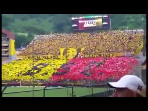 "HIMNO DE BARCELONA SPORTING CLUB ( BARCELONA 5 LIGA DE QUITO 0)" Barra: Zona Norte &bull; Club: Barcelona Sporting Club