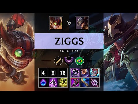 Ziggs Mid vs Twisted Fate - BR Master Patch 25.13