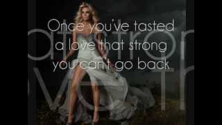 Carrie Underwood - Wine After Whiskey [Lyrics On Screen]